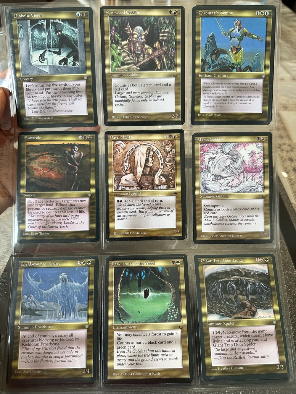 Magic The Gathering cards bulk (18 cards)